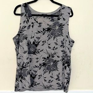 Talbots 2x merino wool sleeveless sweater.